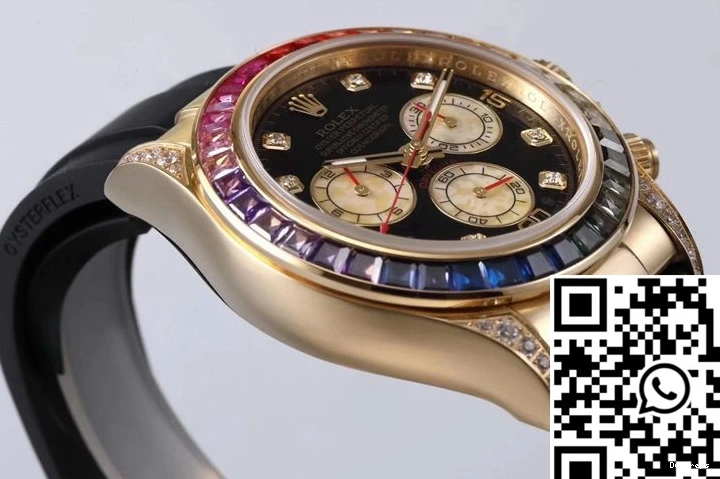 Rolex 1069 WaterResistant Factory BL Yellow Gold Daytona 116598RBOW 0824